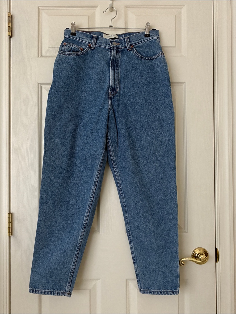 Vintage Gap Reverse Fit Ankle High Rise Jeans Size 12 (See Description re Size)